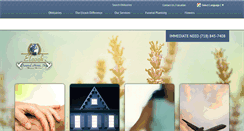 Desktop Screenshot of elcockfuneralhome.com